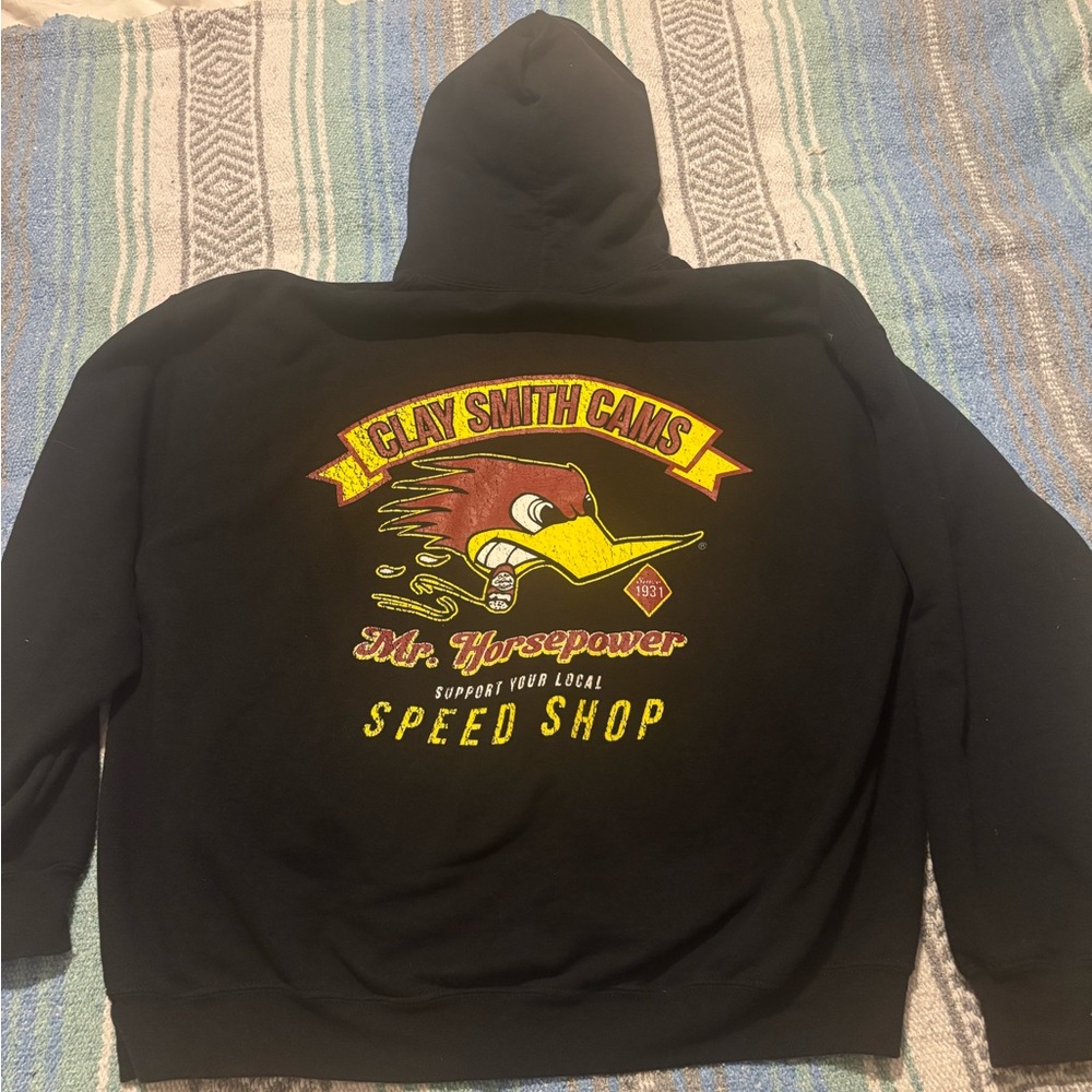 Clay Smith Cams Black Hoodie
Support Your Local Speed Shop - Black Hooded